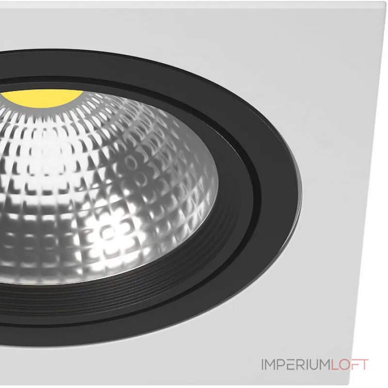 Встраиваемый светильник Lightstar Intero 111 i8260707 Цвет арматуры черно-белый Встраиваемый светильник Lightstar Intero 111 i8260707 Цвет арматуры черно-белый