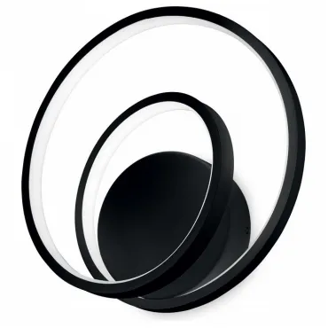 Накладной светильник Ideal Lux Oz OZ AP NERO Цвет плафонов черный