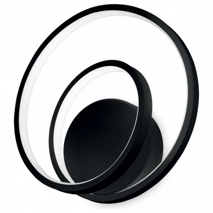 Накладной светильник Ideal Lux Oz OZ AP NERO Цвет плафонов черный от ImperiumLoft