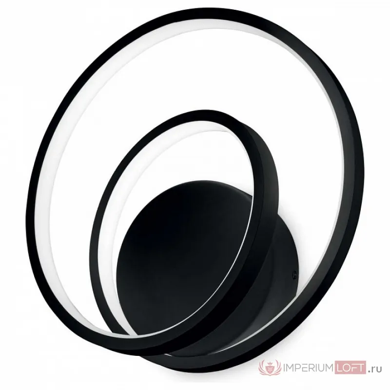 Накладной светильник Ideal Lux Oz OZ AP NERO Цвет плафонов черный от ImperiumLoft