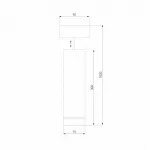 Подвесной светильник Elektrostandard DLR023 a040264 Цвет арматуры черный Цвет плафонов черный от ImperiumLoft