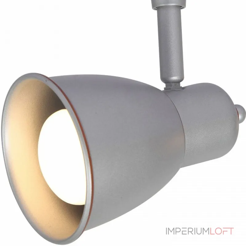 Светильник на штанге Arte Lamp Rails A3058 A3058PL-1SI Цвет арматуры серебро Цвет плафонов серебро