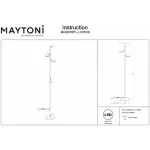 Торшер Maytoni Fad MOD070FL-L12W3K от ImperiumLoft