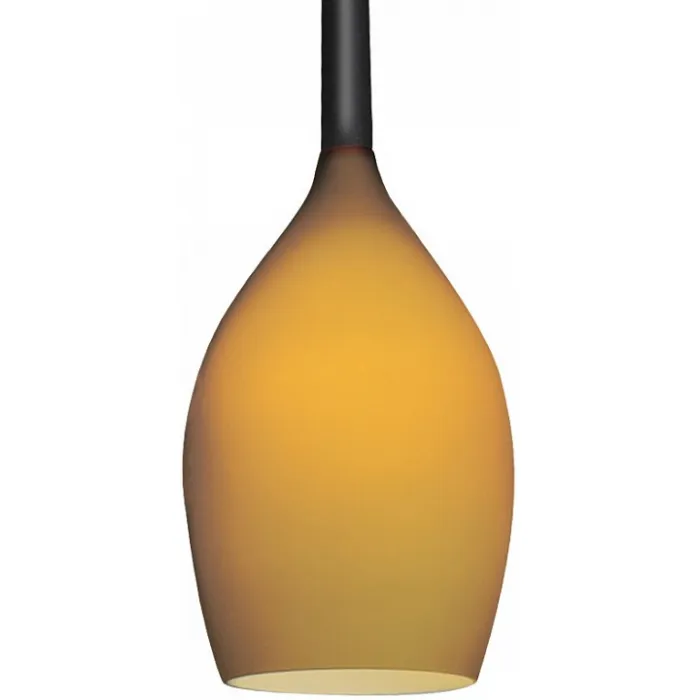 Подвесной светильник Lightstar Meta D&#039;uovo 807113 Цвет плафонов янтарный Цвет арматуры черный от ImperiumLoft