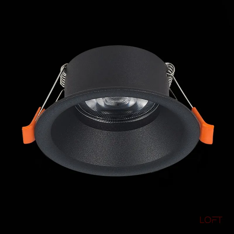 Встраиваемый светильник ST-Luce Nobarra ST201.408.01 Цвет арматуры черный Встраиваемый светильник ST-Luce Nobarra ST201.408.01 Цвет арматуры черный