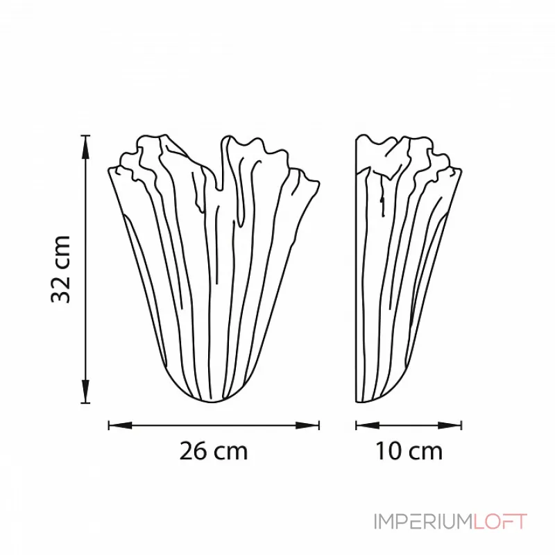 Накладной светильник Lightstar Murano 601610 Цвет арматуры хром Цвет плафонов прозрачный от ImperiumLoft Накладной светильник Lightstar Murano 601610 Цвет арматуры хром Цвет плафонов прозрачный от ImperiumLoft