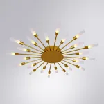 Потолочная люстра Arte Lamp Maple A1276PL-24GO