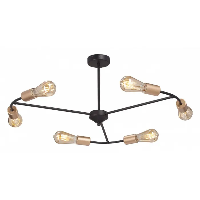 Люстра на штанге Vitaluce V3025 V3025-1/6PL от ImperiumLoft