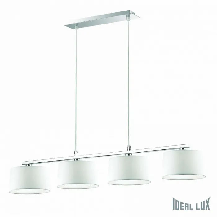 Подвесной светильник Ideal Lux Hilton HILTON SP4 LINEAR BIANCO Цвет арматуры белый от ImperiumLoft