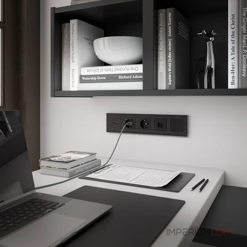 Розетка Ethernet RJ-45 без рамки Werkel W118 W1181008 Розетка Ethernet RJ-45 без рамки Werkel W118 W1181008