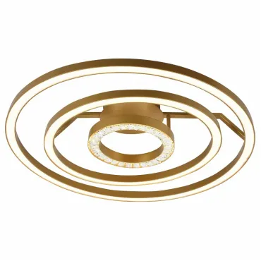 Накладной светильник Favourite Sanori 2546-3U Цвет плафонов прозрачный Цвет арматуры золото