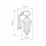 Светильник на штанге Elektrostandard Virgo a031926 Цвет плафонов прозрачный Цвет арматуры золото от ImperiumLoft