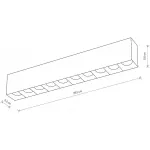 Накладной светильник Nowodvorski Midi Led 10056 от ImperiumLoft