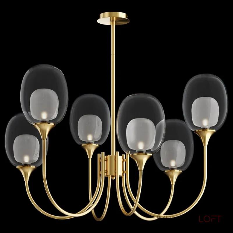 Люстра на штанге Maytoni MOD016PL-06BS