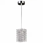 Подвесной светильник Lightstar Cristallo 795414 Цвет арматуры хром Цвет плафонов прозрачный от ImperiumLoft
