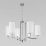 Подвесная люстра Eurosvet Purezza 60128/6 хром от ImperiumLoft