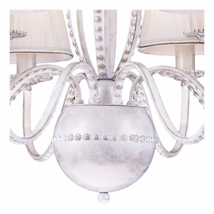 Подвесная люстра Arte Lamp Calamaro A2046LM-8WG Цвет арматуры золото Цвет плафонов белый от ImperiumLoft