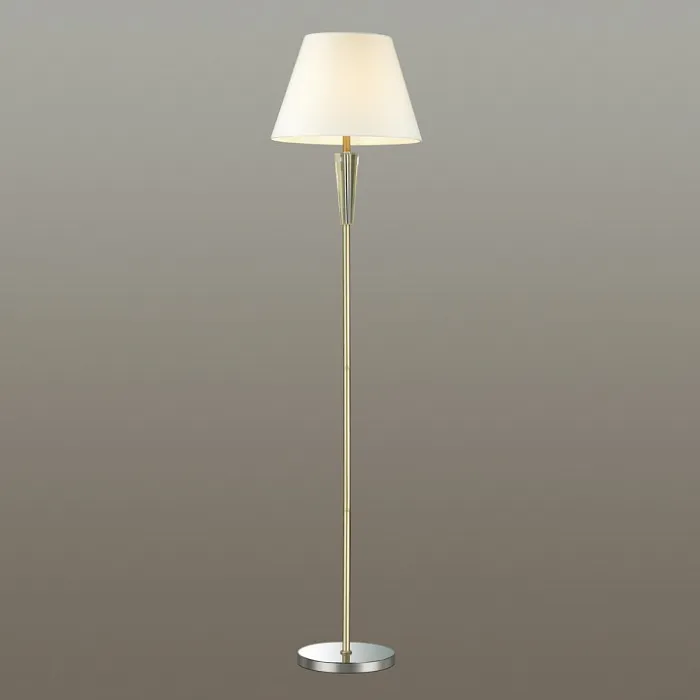 Торшер Lumion Loraine 3733/1F Цвет арматуры золото Цвет плафонов белый от ImperiumLoft