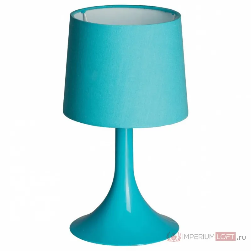 Настольная лампа декоративная DeMarkt Келли 2 607030701 Цвет плафонов голубой от ImperiumLoft