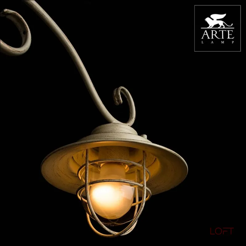 Потолочная люстра Arte Lamp Lanterna A4579PL-5WG Потолочная люстра Arte Lamp Lanterna A4579PL-5WG