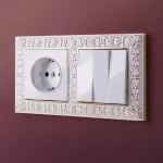 Клавиши для выключателя трехклавишного Werkel белый W1130001 от ImperiumLoft