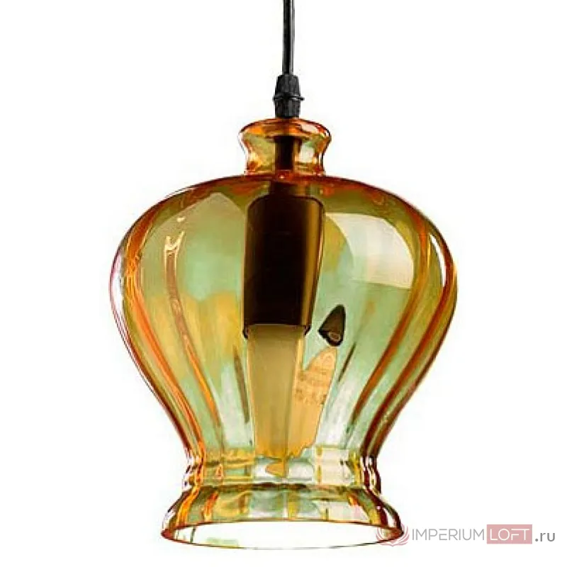Подвесной светильник Arte Lamp Festa A8127SP-1AM Цвет арматуры черный Цвет плафонов желтый от ImperiumLoft