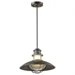 Подвесной светильник Odeon Light Dante 4164/1 Цвет арматуры коричневый Цвет плафонов прозрачный от ImperiumLoft