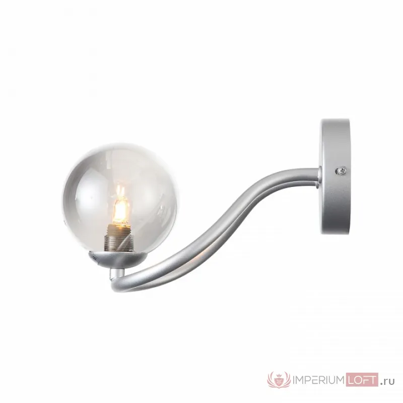 Бра ST-Luce Legatezza SL1502.101.01 Цвет арматуры хром Цвет плафонов серый от ImperiumLoft