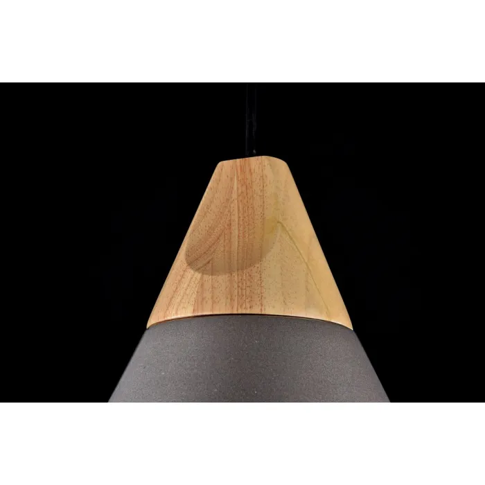Подвесной светильник Maytoni Bicones P359-PL-220-C Цвет арматуры серый Цвет плафонов коричневый от ImperiumLoft