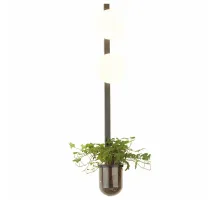 Бра Odeon Light Flower 4681/2WA Цвет плафонов белый Цвет арматуры чёрный