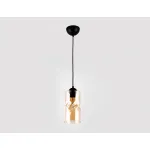Подвесной светильник Ambrella Traditional 10 TR3555 Цвет плафонов янтарный Цвет арматуры черный