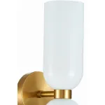 Бра ST-Luce Treviso SL1180.201.02 Цвет арматуры Желтый Цвет плафонов Белый от ImperiumLoft