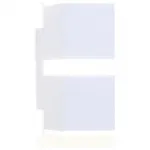 Бра Ambrella Wall 2 FW189 SWH белый песок LED 4200K 12W 140*60*80 Цвет арматуры белый Цвет плафонов белый