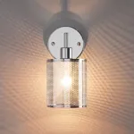 Бра Eurosvet Tela 70109/1 хром Цвет плафонов хром Цвет арматуры хром от ImperiumLoft