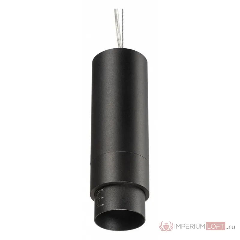 Подвесной светильник Lightstar Fuoco LED 115037 Цвет плафонов черный Цвет арматуры черный от ImperiumLoft