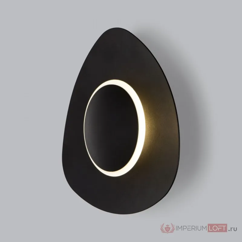 Накладной светильник Eurosvet Scuro 40151/1 LED черный Цвет арматуры черный Цвет плафонов черный от ImperiumLoft