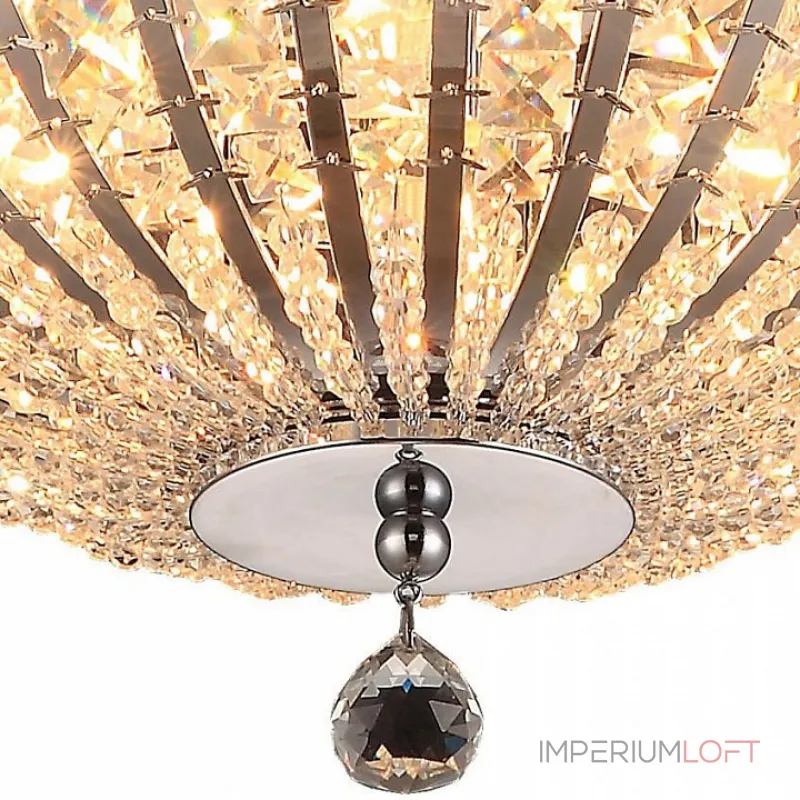 Накладной светильник TopLight Jennifer TL1163-6D Цвет арматуры хром Цвет плафонов прозрачный
