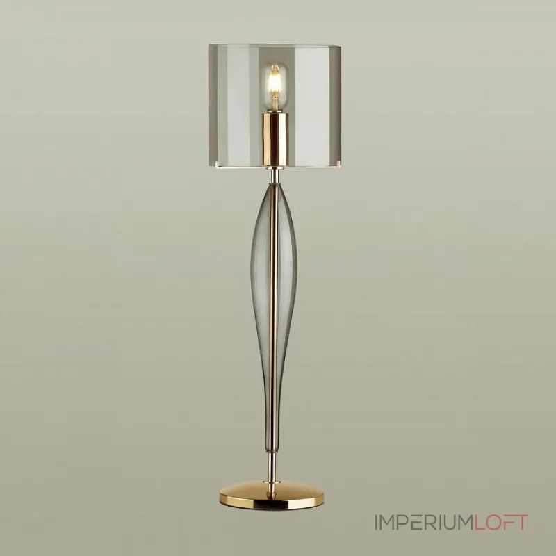 Настольная лампа декоративная Odeon Light Tower 4850/1T Цвет плафонов серый Цвет арматуры золото от ImperiumLoft Настольная лампа декоративная Odeon Light Tower 4850/1T Цвет плафонов серый Цвет арматуры золото от ImperiumLoft