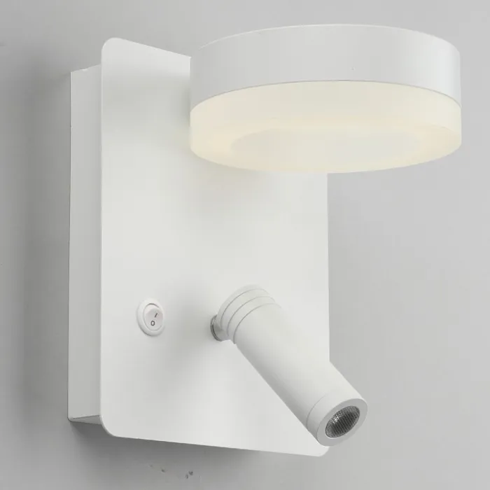 Бра с подсветкой Omnilux Sorano OML-10901-02 Цвет арматуры белый Цвет плафонов белый от ImperiumLoft