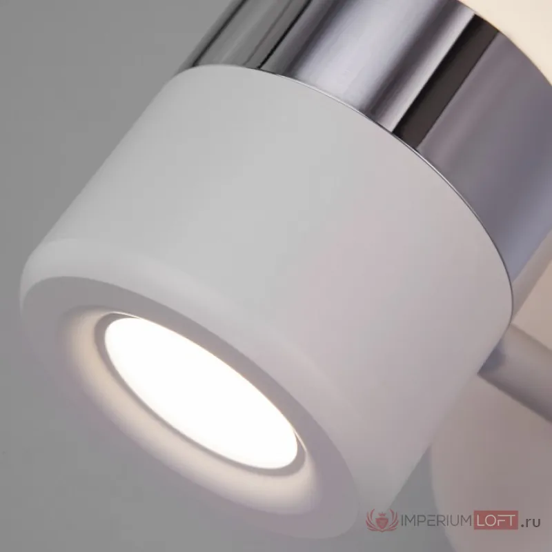 Бра Eurosvet Oskar 20165/1 LED хром/белый 9W от ImperiumLoft