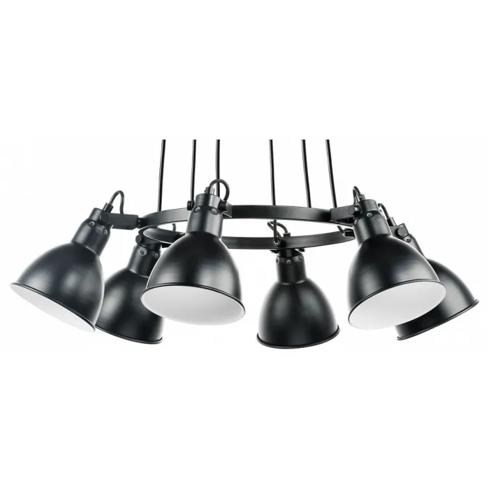 Подвесная люстра Lightstar Acrobata 761167 Цвет арматуры черный Цвет плафонов черный от ImperiumLoft