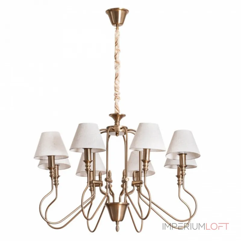 Подвесная люстра Arte Lamp Agio A6086LM-8PB
