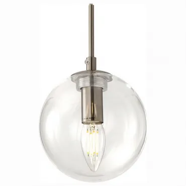 Подвесной светильник Citilux Томми CL102011 Цвет арматуры хром Цвет плафонов прозрачный