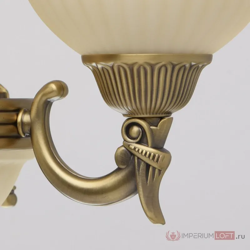 Подвесная люстра MW-Light Афродита 1 317010406 Цвет арматуры бронза Цвет плафонов кремовый от ImperiumLoft
