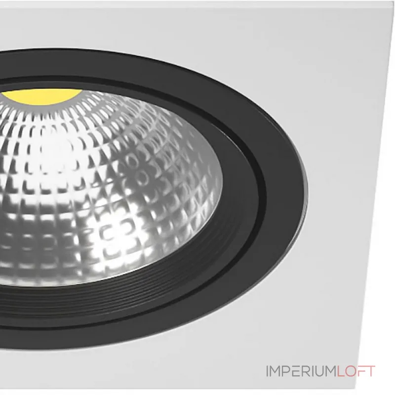 Встраиваемый светильник Lightstar Intero 111 i836070707 Цвет арматуры черно-белый Встраиваемый светильник Lightstar Intero 111 i836070707 Цвет арматуры черно-белый