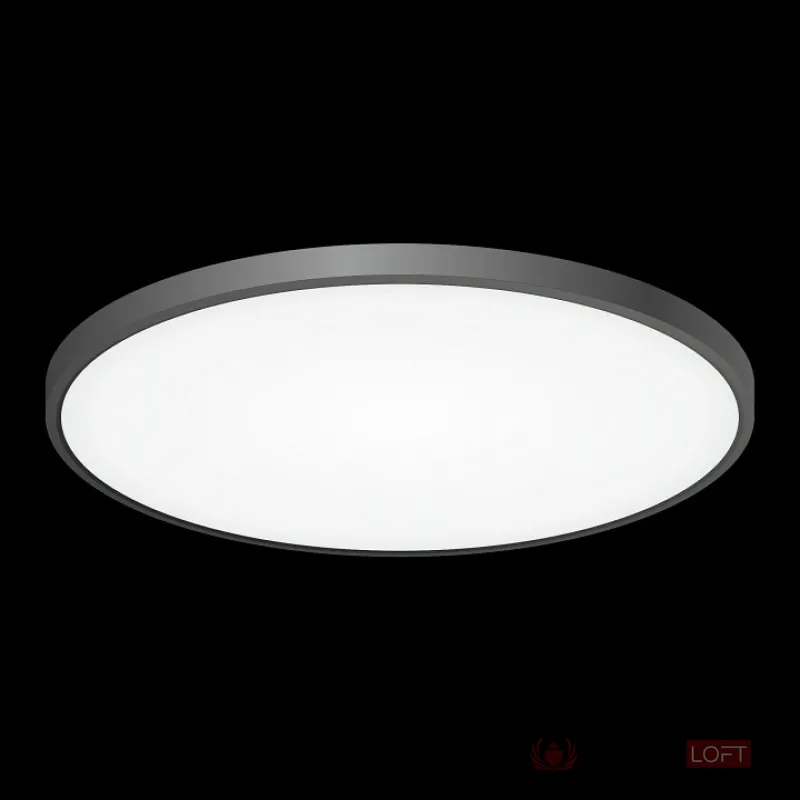 Накладной светильник Citilux Бейсик CL738501V Черный , плафон Белый от ImperiumLoft