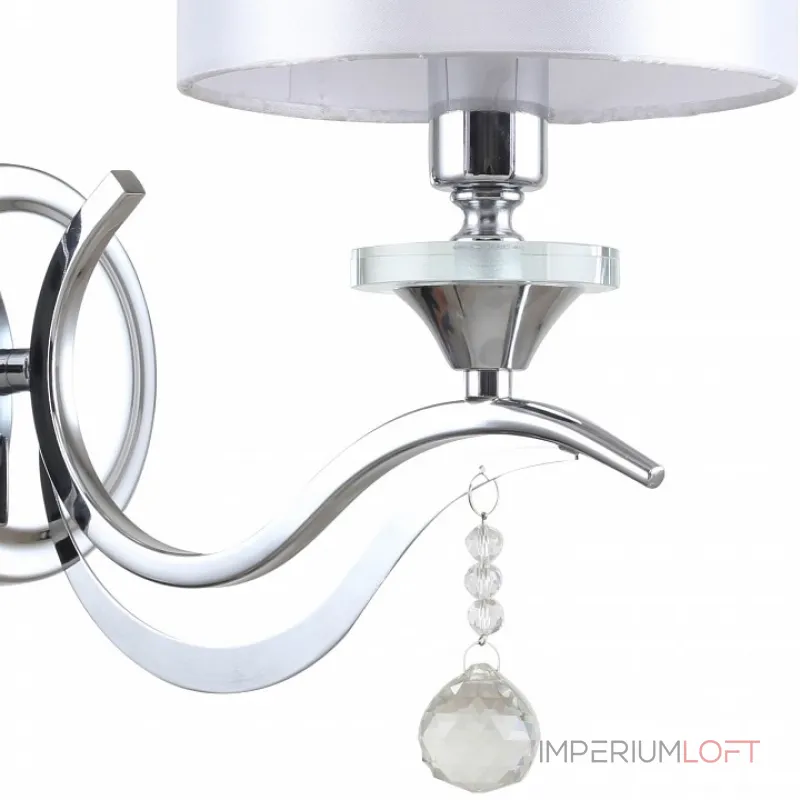 Бра Stilfort Flippe 1041/09/01W Цвет плафонов белый Цвет арматуры хром Бра Stilfort Flippe 1041/09/01W Цвет плафонов белый Цвет арматуры хром