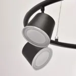 Подвесной светильник MW-Light Гэлэкси 12 632015106 Цвет арматуры черный Цвет плафонов черный от ImperiumLoft