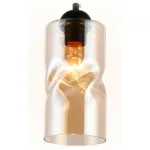 Подвесной светильник Ambrella Traditional 10 TR3555 Цвет плафонов янтарный Цвет арматуры черный