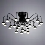 Потолочная люстра Arte Lamp Dexter A3619PL-24BK 